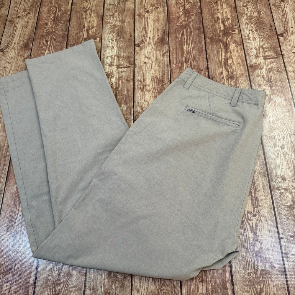 Linksoul Boardwalker Chino Pants Mens 36x32" Beige Stretch Performance
